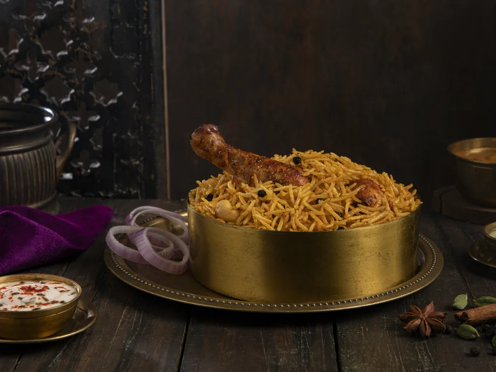 Hyderabadi Vegetable Biryani